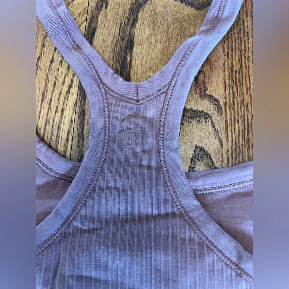 Lululemon Ebb to Street Tank in Twilight Rose- Size 12 - Picture 7 of 7